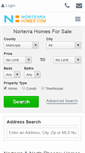 Mobile Screenshot of norterrahomes.com